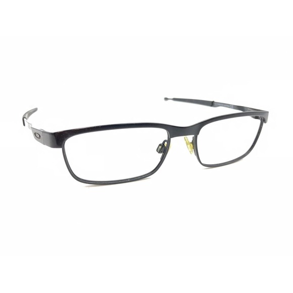 Oakley Steel Plate XS OY3002-0148 Satin Black Eyeglasses Frames 48-15 130 Kids - Picture 1 of 12